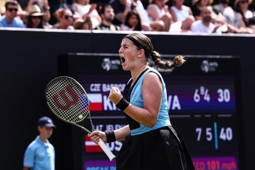 Jelena Ostapenko, câștigătoarea turneului WTA de la Birmingham