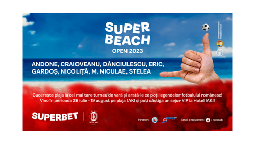 Cucerește plaja la Superbeach Open 2023