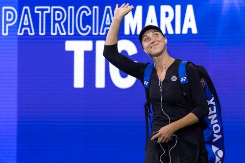 VIDEO Patricia Țig, imaginile zilei pe cea mai mare arenă de tenis din lume: „I will survive”