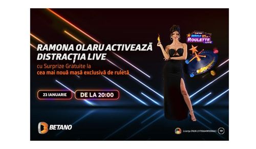 [P] Ramona Olaru se întoarce în Betano Casino Live