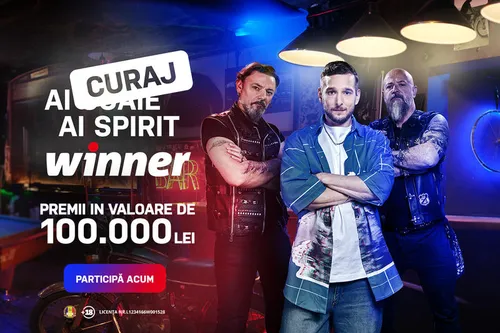 [P] Descoperă emoții noi și pune-ți curajul la încercare cu "Ai curaj. Ai spirit Winner"!