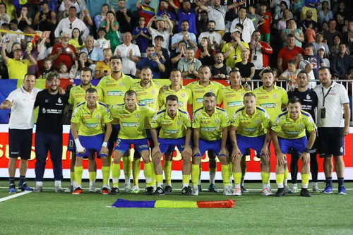 Victorie  România debut  cu dreptul  la Campionatul European de Minifotbal
