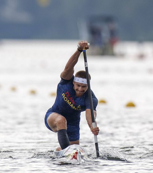 băiat de aur  Cătălin Chirilă,  campion european  la canoe simplu 1.000 de metri