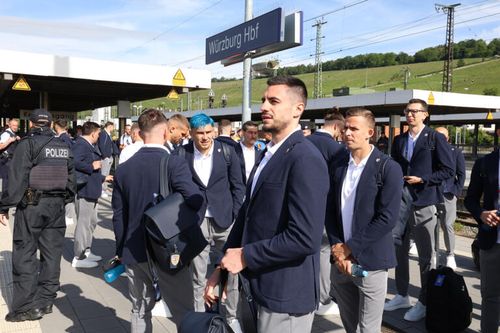 Sosire  Naționala României a ajuns la  Munchen  pentru partida cu Ucraina
