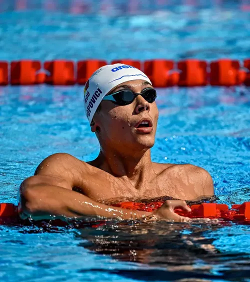 DUBLĂ LA EUROPENE  David Popovici,  aur  și la 200m liber! Parcurs excelent înainte de Jocurile Olimpice
