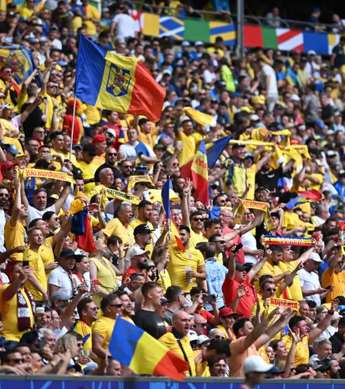 top 5 la suporteri România e printre echipele care au  cei mai mulți fani  la Euro 2024!