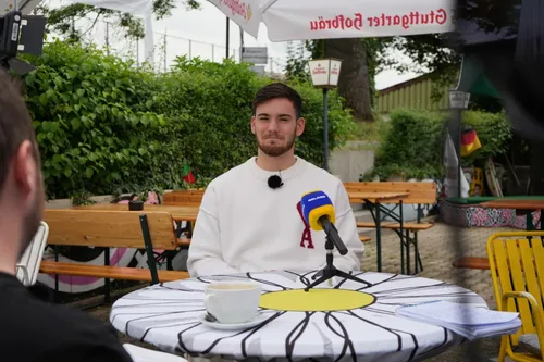 Dennis Seimen, portarul juniorilor Germaniei, vrea să joace pentru România