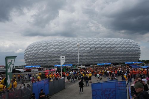 Fani România și Olanda la Allianz Arena