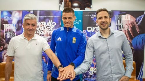 Onorat  Daniel Paraschiv, la prezentarea oficială la Real Oviedo: „Sunt mândru să calc pe urmele lui  Lăcătuș ”