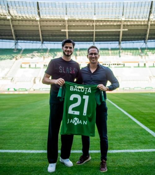 A semnat  Tudor Băluță  s-a transferat  la Slask Wroclaw