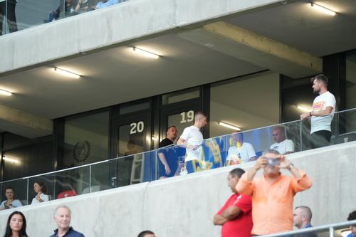 Florin Tănase, prezent în tribunele stadionul „Steaua” la meciul FCSB-Maccabi Foto: GOLAZO.ro