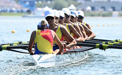 REZULTATE Români la JO - 3 august  Echipa feminină de 8+1,  AUR la JO  + Elena Taloș, locul 10 la triplusalt