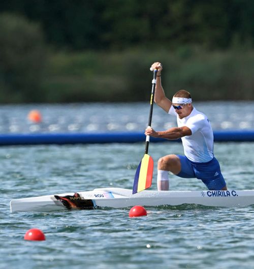 TALISMANUL Cătălin Chirilă are câinele pictat pe canoe: „Cu  răutatea  lui Lord am câștigat”