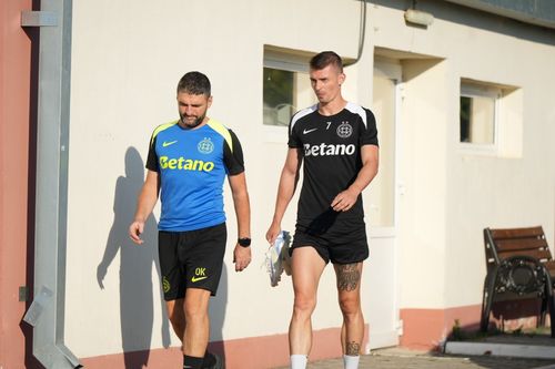 FCSB - Sparta Praga (antrenament)