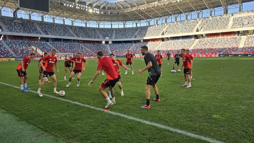 Antrenament Sparta Praga înainte de meciul cu FCSB