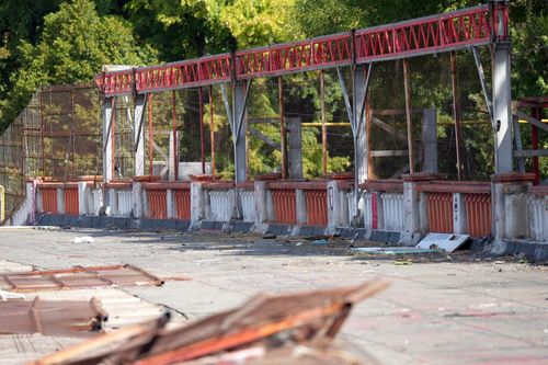 Au început primele lucrări de demolare la stadionul Dinamo