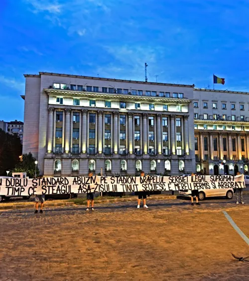 Protest  Gruparea „Uniți sub tricolor” acuză UEFA de „ dublu standard ”