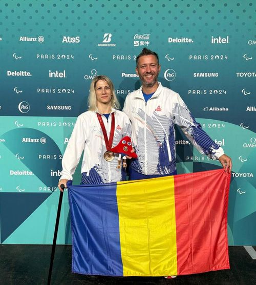 A DOUA MEDALIE  Camelia Ciripan a luat  bronz  la tenis de masă, la Jocurile Paralimpice