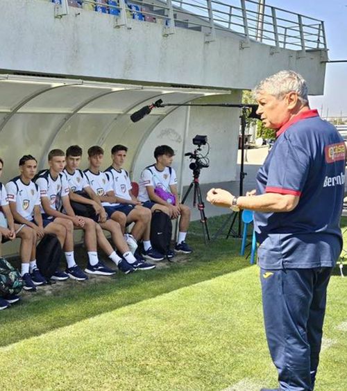 Profu' de fotbal  Mircea Lucescu,  discurs superb  la naționala under 16: „Talentul nu se cumpără”