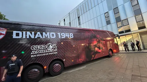 Autocarul lui Dinamo este vechiul autocar al lui FCSB