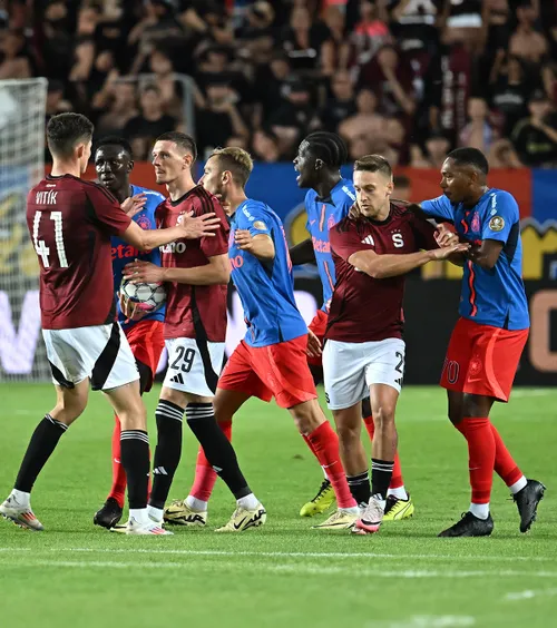 Doar FCSB a rezistat la Praga  Campioana Ligii 1 a fost  ultima echipă neînvinsă  de Sparta, în deplasare, în Champions League