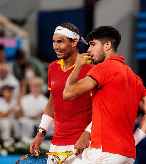 Nadal pentru Spania  Rafael Nadal face parte din echipa de  Davis Cup , alături de Carlos Alcaraz