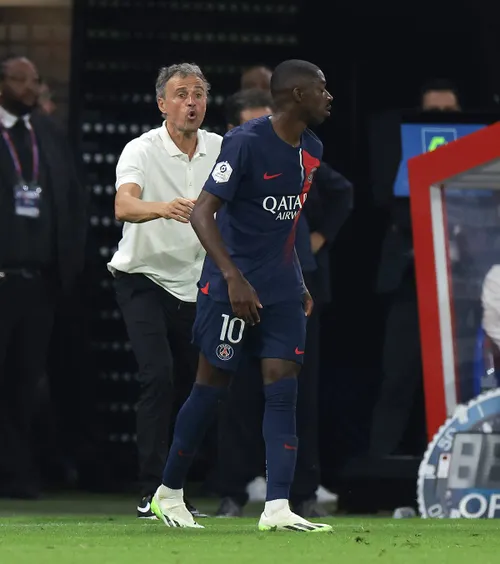 DEMBELE, OUT DIN LOT  Luis Enrique l-a lăsat acasă la meciul  Arsenal - PSG