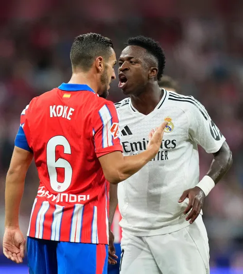 Vinicius vs Koke  Ce i-a spus fotbalistul lui Real Madrid: „Eu am două Champions, tu, nimic!  Ești slab, d-asta joci la Atletico !”