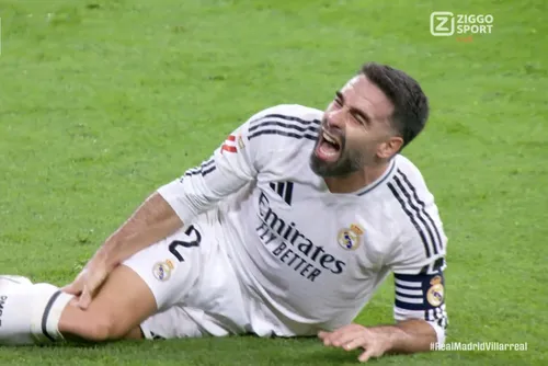 Carvajal, accidentare gravă în Real Madrid  - Villarreal Capturi Ziggo Sport