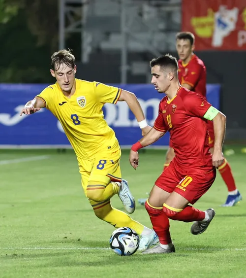 LIVE   Muntenegru U21 - România U21 , în preliminariile Campionatului European U21. Louis Munteanu deschide scorul