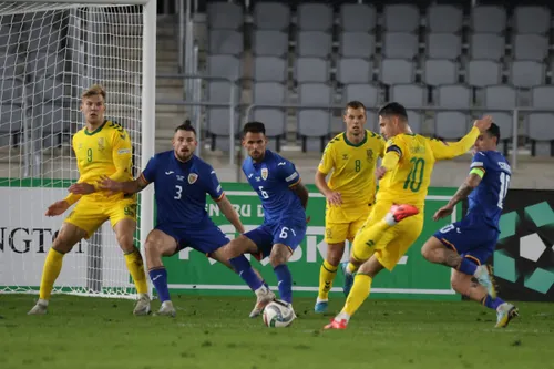 Lituania - România, Nations League. Foto: sportpictures.eu