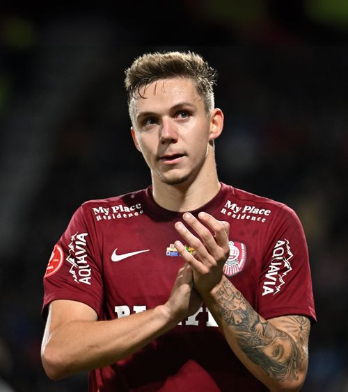 Laude pentru Louis Munteanu   Patronul FCSB anunță că e  gata să facă o ofertă  pentru atacantul de la CFR Cluj