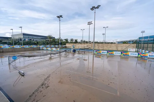 Rafa Nadal Academy, inundată (foto: Instagram)