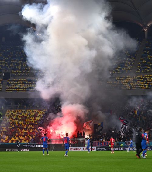 Amenzi după Dinamo - FCSB  Jandarmeria București a aplicat  21 de sancțiuni contravenționale  după meciul din Cupa României