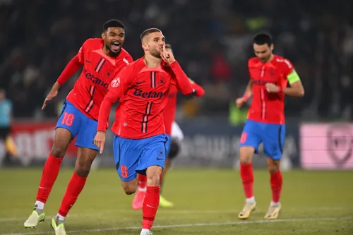 U Cluj - FCSB, Gol Bîrligea/ FOTO: GOLAZO.ro