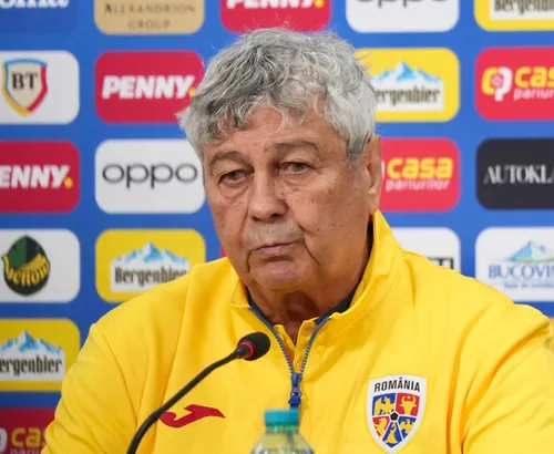 Mircea Lucescu la conferința de presă a naționalei (foto: Iosif Popescu/GOLAZO.ro)