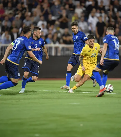 România - Kosovo  Nations League:  finala pentru promovare , LIVE, de la ora 21:45. Cum poate arăta primul „11”