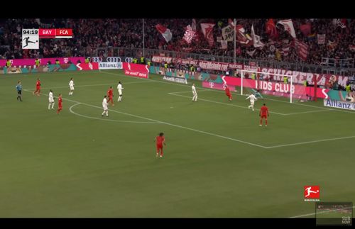 Gol Harry Kane în Bayern Munchen-Augsburg 3-0