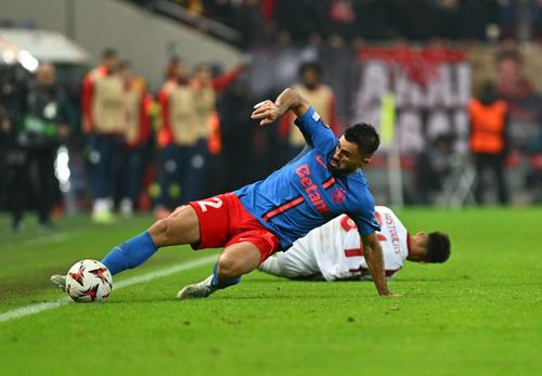 FCSB - Olympiacos, meci/ FOTO: GOLAZO.ro.jpeg