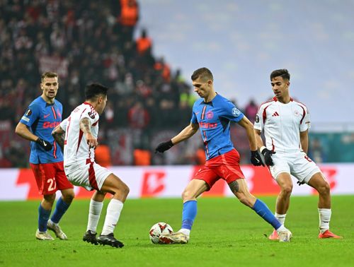 FCSB - Olympiacos, meci/ FOTO: GOLAZO.ro.jpeg