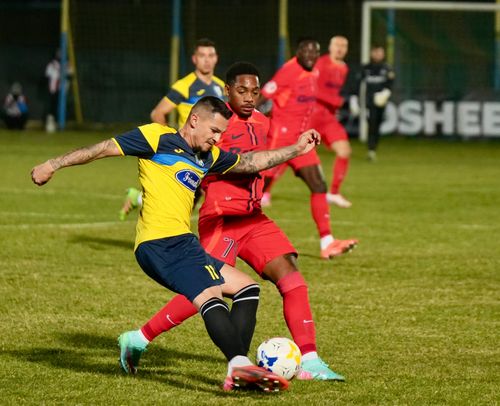 Agricola Borcea - FCSB: meci. Foto: Iosif Popescu