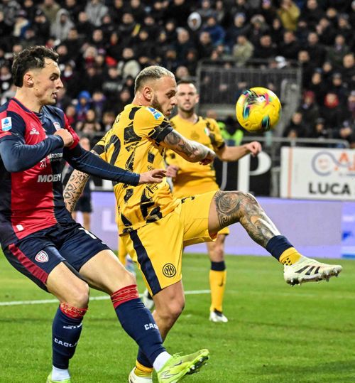 Cagliari - Inter 0-3  Campioana Italiei, victorie fără emoții în Sardinia.  Răzvan Marin  a intrat în repriza secundă