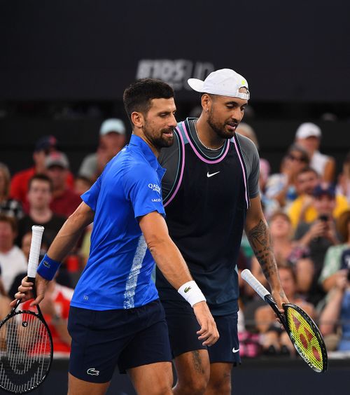 Spectacol total   Djokovic și Kyrgios  au facut show la un meci de dublu de la turneul din Brisbane » Raliu de 31 de lovituri