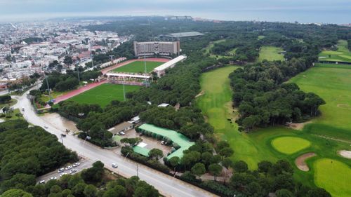 Gloria Sports Arena, baza de pregătire în care e cazată FCSB în Antalya (foto: Iosif Popescu/GOLAZO.ro)