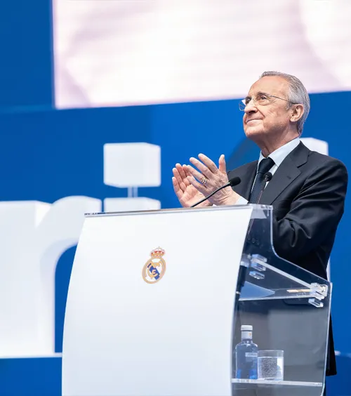 Florentino Perez, reales Spaniolul a candidat singur și a obținut  al cincilea mandat consecutiv  de președinte al clubului Real Madrid