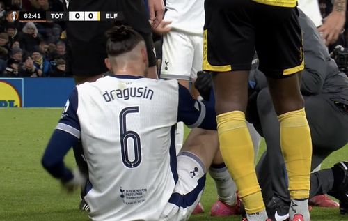 Drăgușin, out după 20 de minute  Internaționalul român  s-a accidentat  în meciul cu Elfsborg, din Europa League