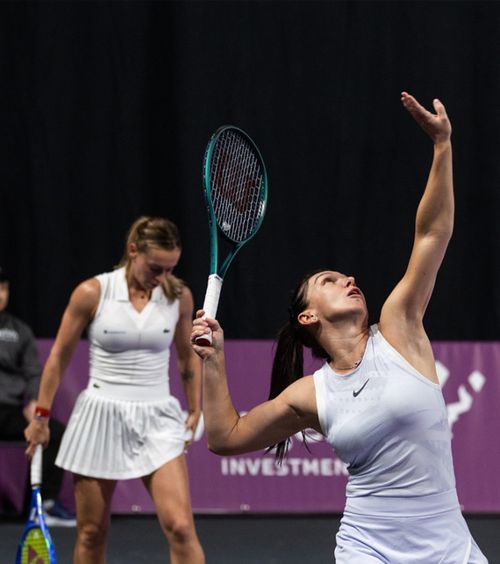 Eliminate la dublu  Simona Halep și Ana Bogdan, învinse în primul tur la  Transylvania Open  + Jaqueline Cristian, victorie cu Monica Niculescu