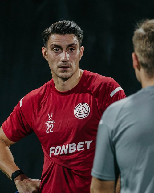 Ionuţ Nedelcearu, antrenament cu Akron. Foto: Instagram, @fcakron