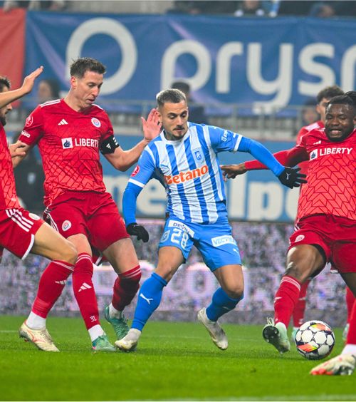 Universitatea Craiova - Oțelul Galați 2-1 Oltenii câștigă al patrulea meci la rând cu  Rădoi  și sunt ca și calificați în play-off