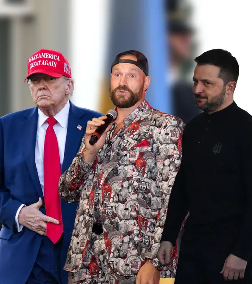 „Usyk l-a lovit în cap!”   Tyson Fury , mesaj controversat după cearta istorică dintre Trump și Zelenski. Ucrainenii au reacționat imediat » Ce a spus sportivul britanic 